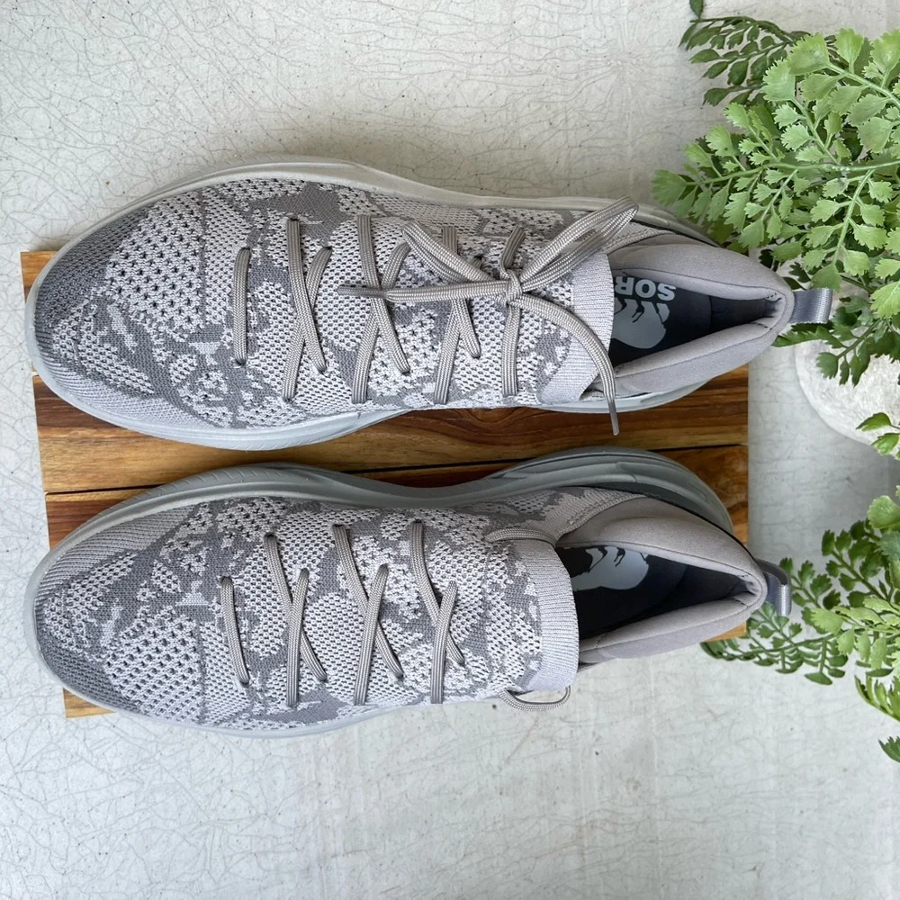 SOREL Stride Lace color chrome Grey / Quarry Size 9